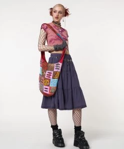 Minga London Clothing Mystic Sun Tie Dye Crop T-Shirt