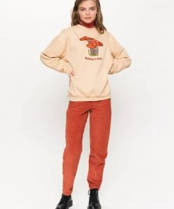 Minga London Nothing Is Real Mushroom Sweater