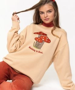 Minga London Nothing Is Real Mushroom Sweater