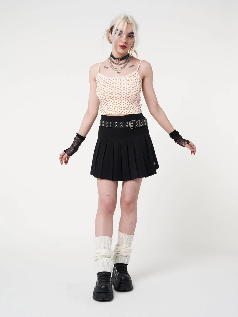 Minga London Orange Garden Lace Cami Top