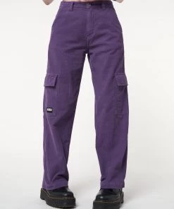 Minga London Purple Haze Corduroy Cargo Pants