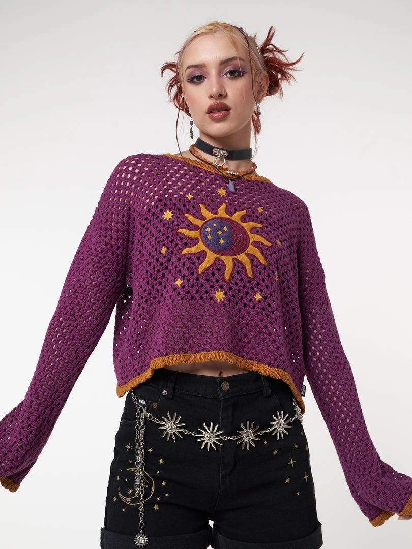 Minga London Most Wanted Solar Eclipse Knit Jumper
