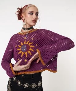 Minga London Most Wanted Solar Eclipse Knit Jumper