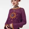 Minga London Most Wanted Solar Eclipse Knit Jumper