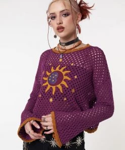 Minga London Most Wanted Solar Eclipse Knit Jumper