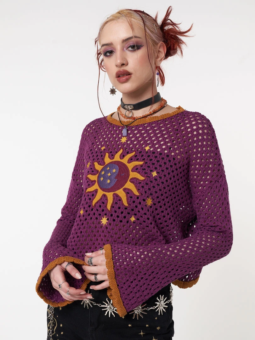 Minga London Most Wanted Solar Eclipse Knit Jumper