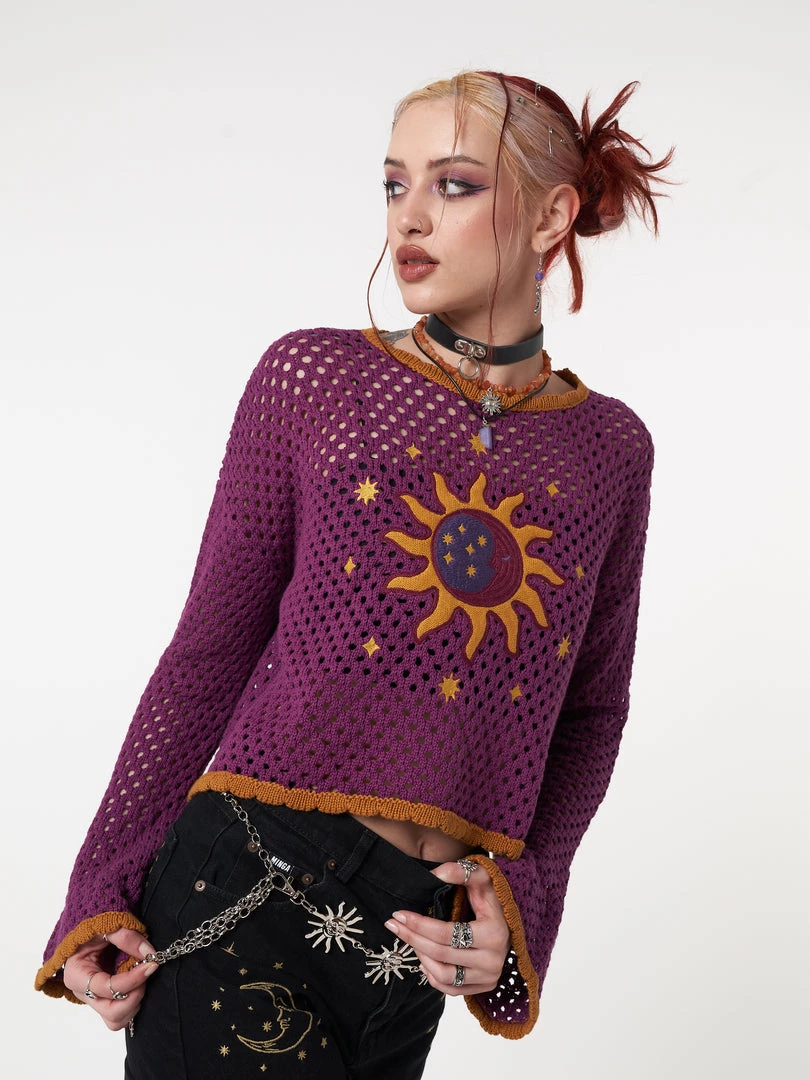 Minga London Most Wanted Solar Eclipse Knit Jumper
