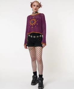 Minga London Most Wanted Solar Eclipse Knit Jumper