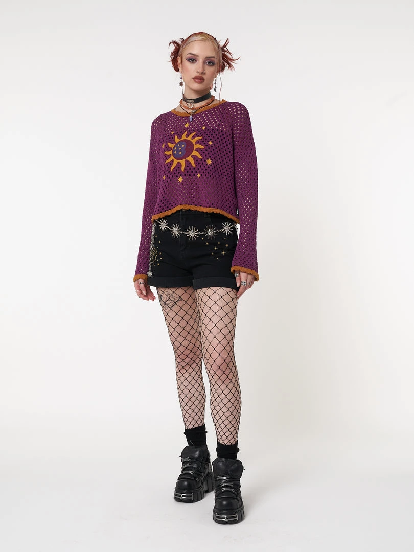 Minga London Most Wanted Solar Eclipse Knit Jumper