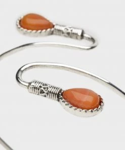 Minga London Spiral Gem Boho Arm Cuff Clothing