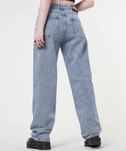 Minga London Minga X Strangervinyl Daisy Baggy Jeans Clothing