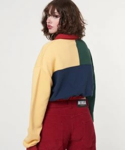Minga London Clothing Minga X Strangervinyl Primary Colour Block Polo