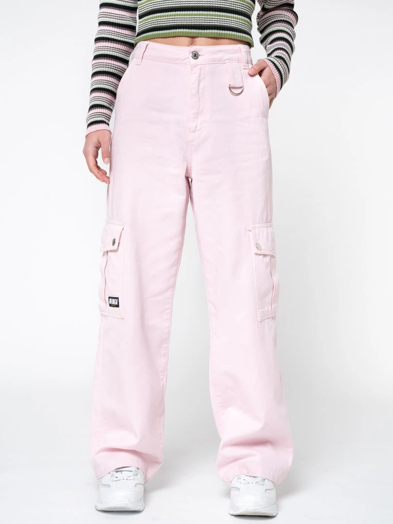 Minga London Powder Pink Utility Trousers