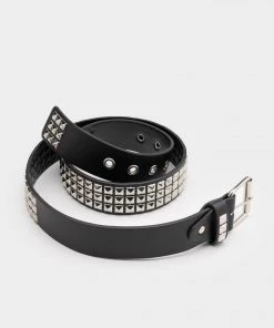 Minga London Clothing Punk Girl Studded Buckle Belt