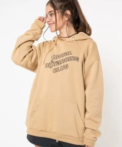Minga London Social Distancing Club Hoodie Clothing