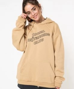 Minga London Social Distancing Club Hoodie Clothing