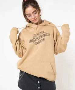Minga London Social Distancing Club Hoodie Clothing