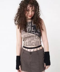 Minga London Unreal Patchwork Vest Top